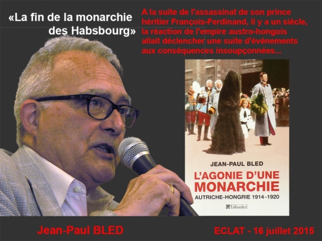 Jean-Paul BLED à ECLAT le 16 07 2015